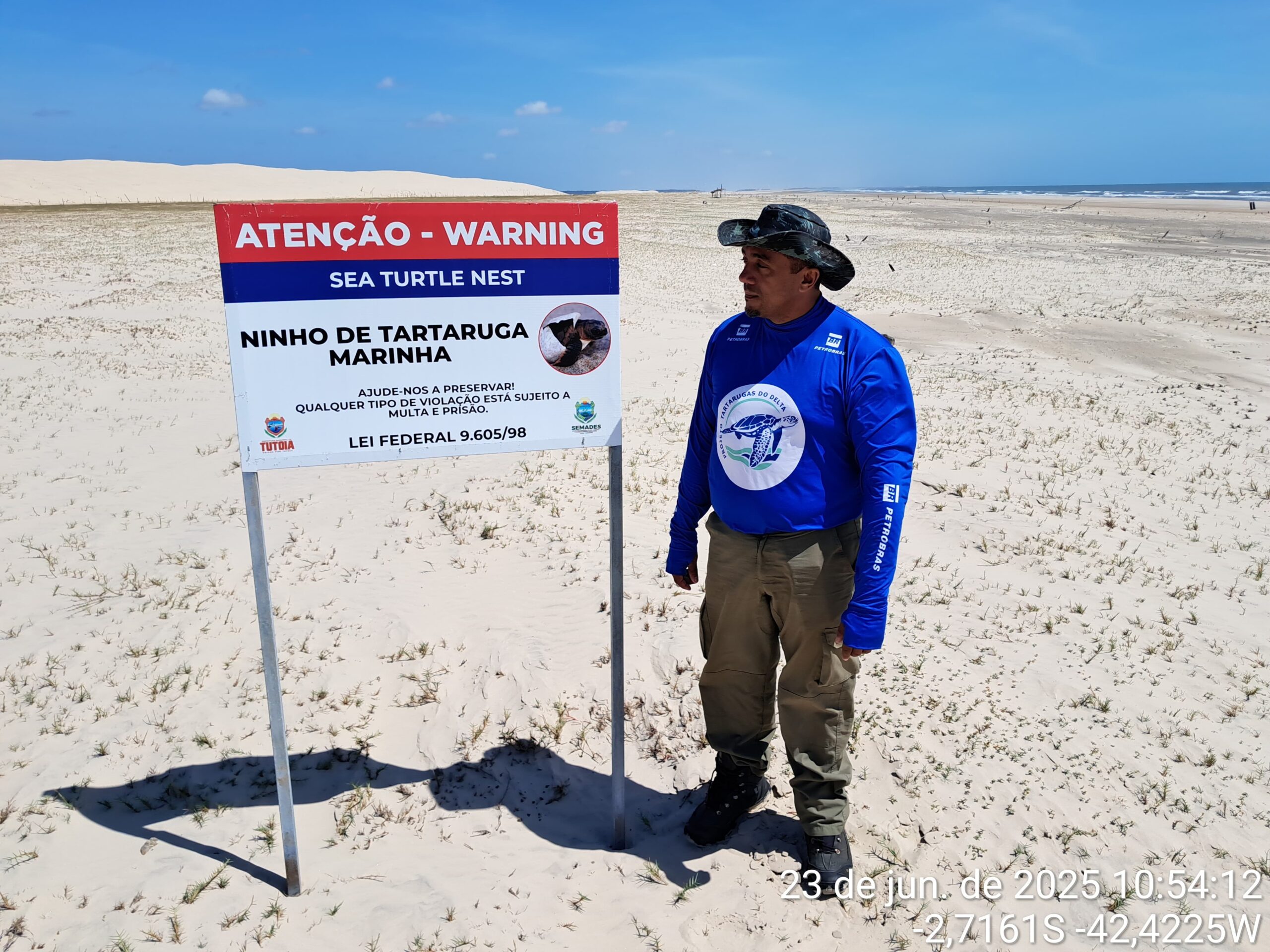 Projeto Tartarugas do Delta fortalece ações de conservação das tartarugas marinhas com apoio da prefeitura de Tutóia 