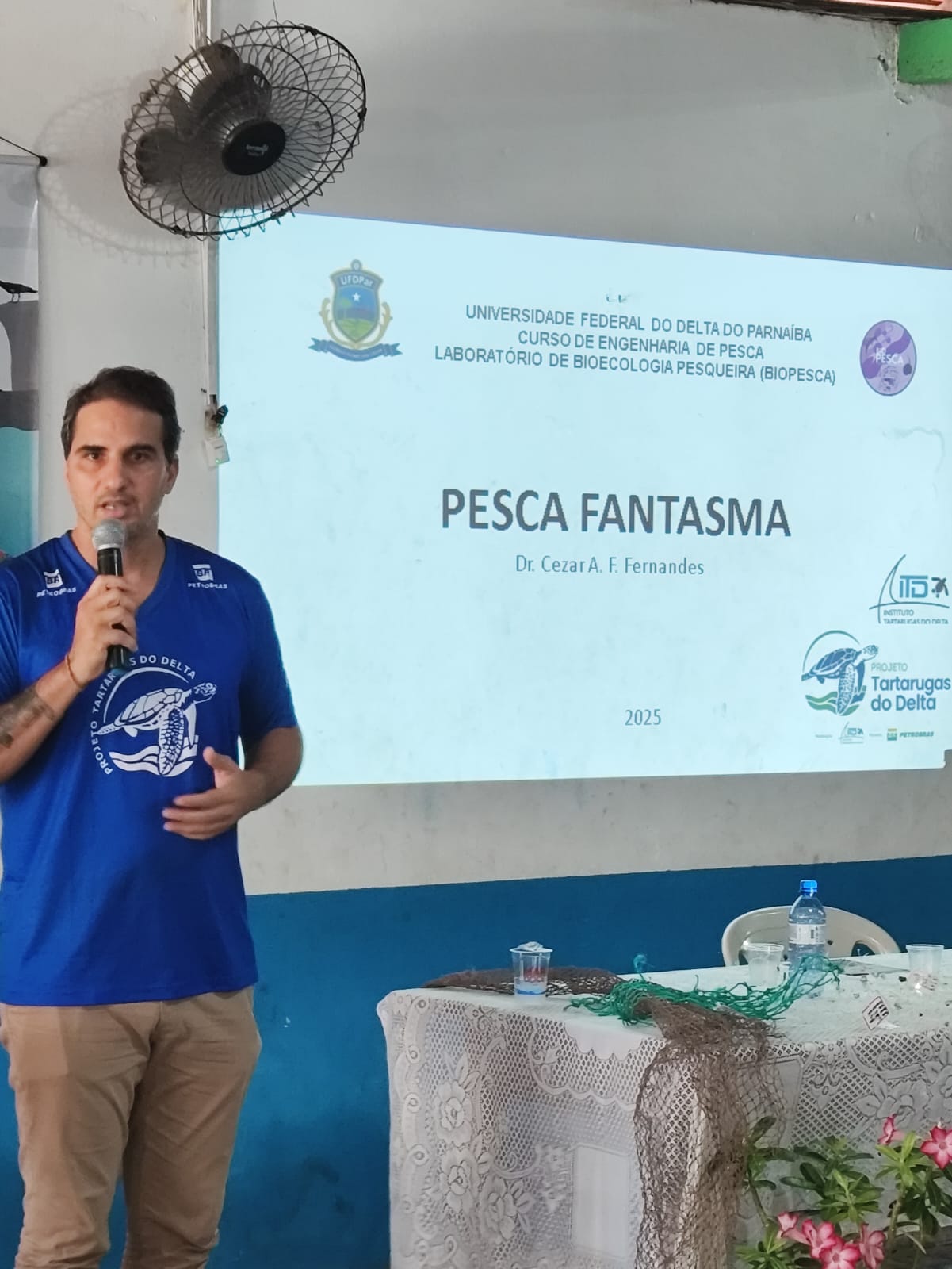 Comunidade de Tutóia (MA) discute impactos da Pesca Fantasma em oficina promovida pelo Projeto Tartarugas do Delta