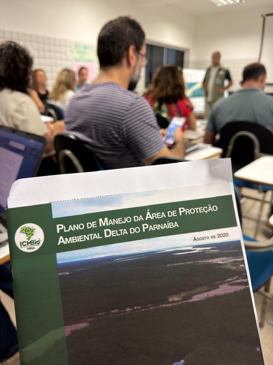 Projeto Tartarugas do Delta marca presença na Oficina de Monitoramento da APA Delta do Parnaíba