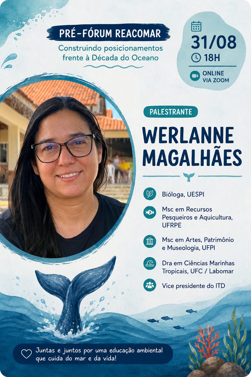 Projeto Tartarugas do Delta participa de Pré-Fórum sobre Educação Ambiental Costeira e Marinha