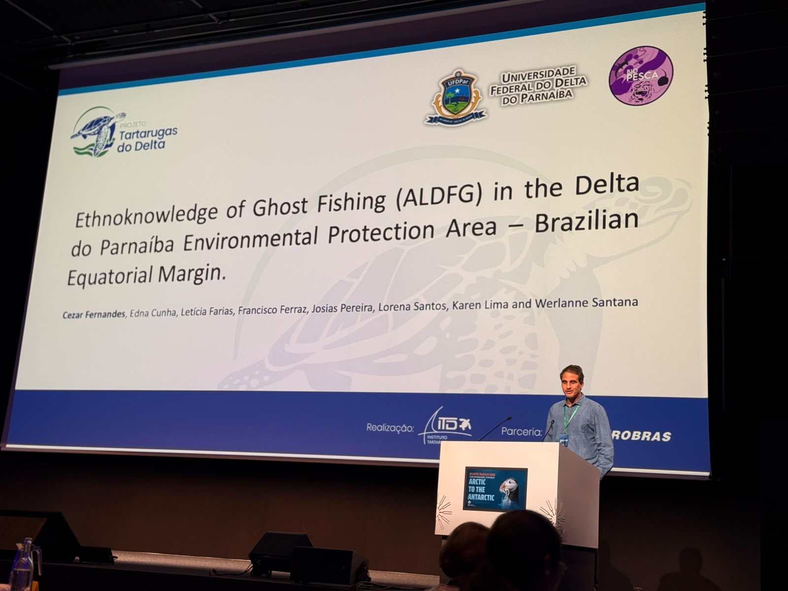 Pesquisa sobre resíduos de pesca no Delta do Parnaíba ganha destaque em evento científico internacional na Islândia